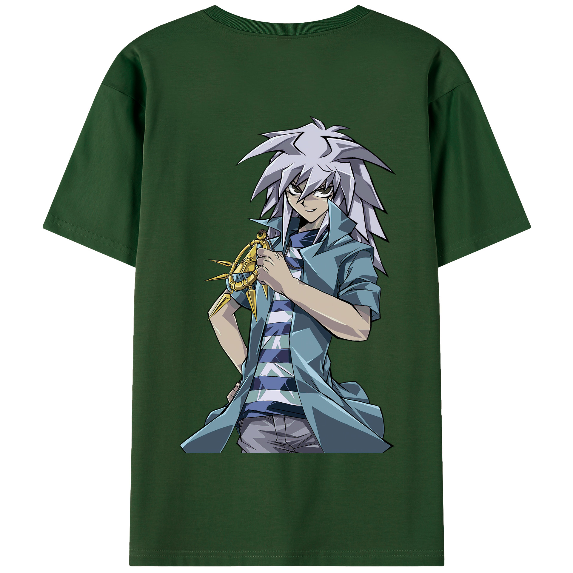 （画像用） 遊☆戯☆王 Yu-Gi-Oh! 綿100％半袖Tシャツ（背面プリント）